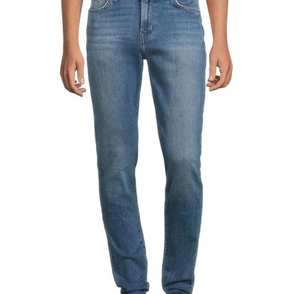 Hudson JeansAce Men's Stretch Slim Cut Jeans in Palladium Blue34" x 33.5"